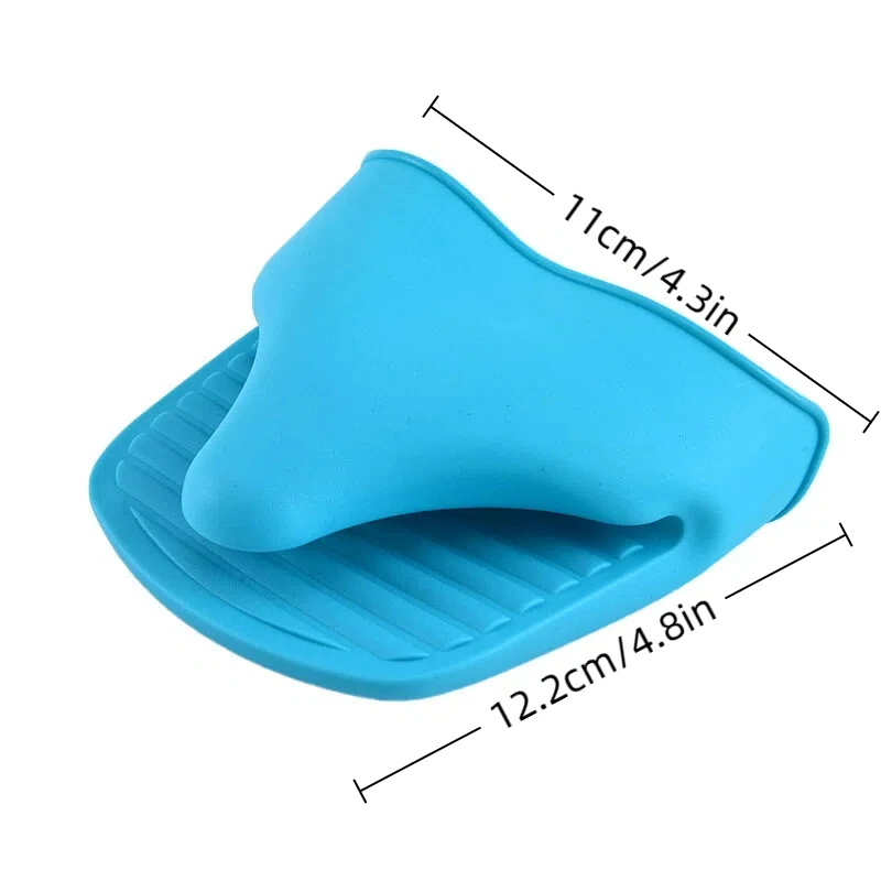 

Creative Oven Mitt Silicone Heat Resistant Pinch Mitts Anti Scalding Non Slip Gloves Clips Pot Holder Cooking Baking Oven Mitts