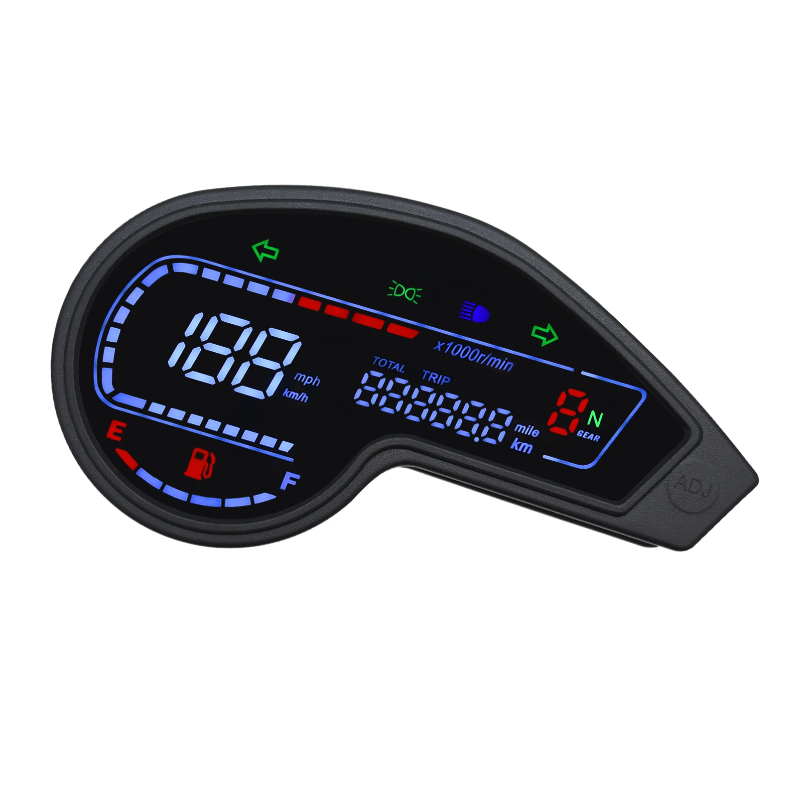 For Motorcycl Honda NXR150 NXR125 Bros 2003-2014 CRV LED Odometer Speedometer Tachometer XR150 GY200 Mexico Brazil Colombia