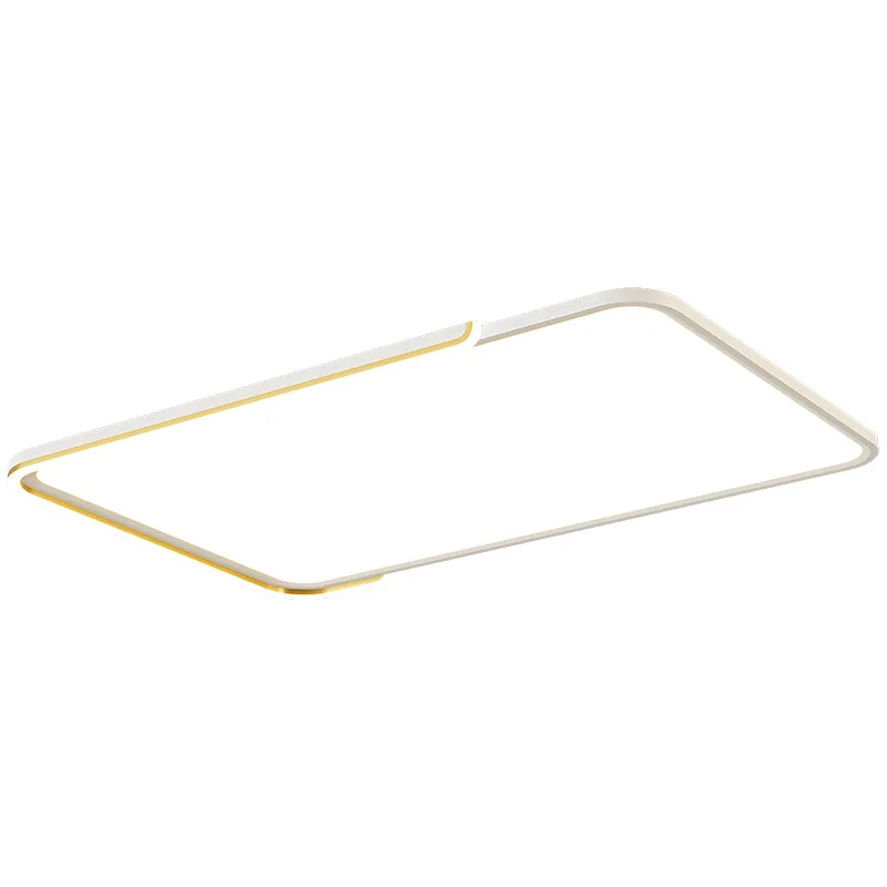 

Living room, modern, minimalist, atmospheric led ceiling light, rectangle, hall