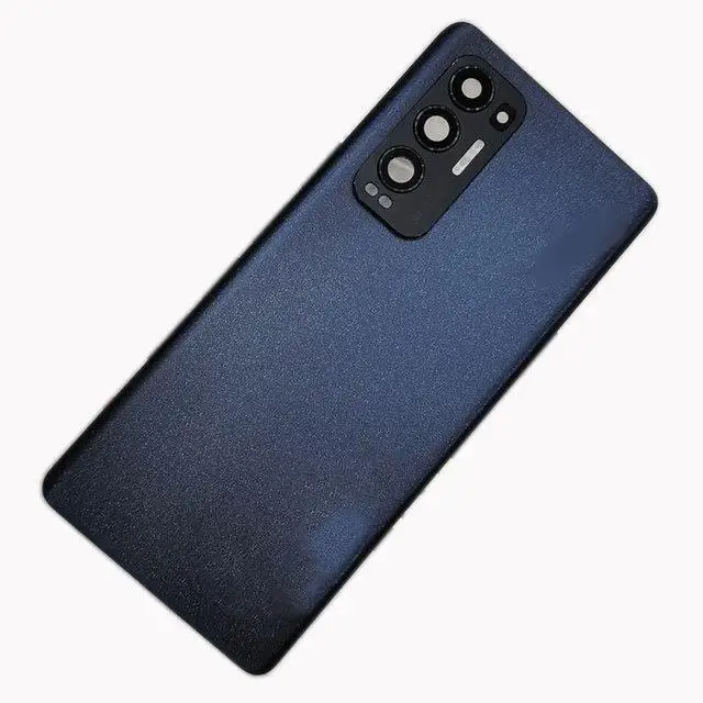 Original Back Glass For OPPO Find X3 Neo 5G CPH2207 Back Battery Cover Rear Door Housing Case With Camera Lens Replacement