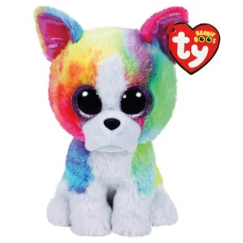 OUKEYI Rainbow Plushies - Poupée En Peluche Porte De Figurines Monstre 33,8 Cm Pour Garçons Et Filles