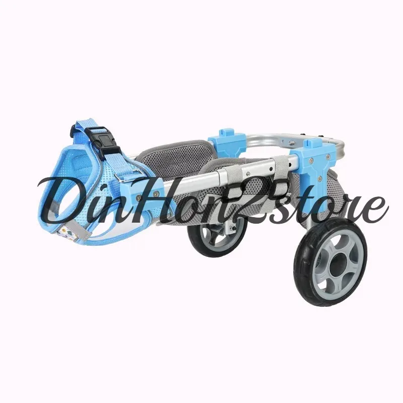 Pet Wheelchair for Dogs Cats | Upgraded Retractable Lightweight Rear Leg Support Cart for Hind Limb Assistance