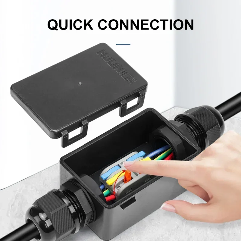 M20 PG9 2-Way with terminal 2 to 2 Outdoor Waterproof Junction Box 3 to 3 Buried Street Lights Splitter 4 to 4 Sealed Connector view 3