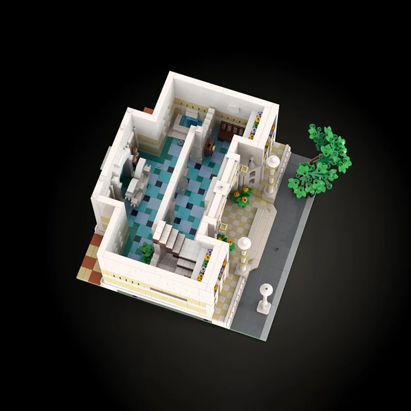 1737 Uds. MOC Taj Mahal edificio Modular 21056 modelo DIY alternativo bloques de construcción juguetes de cumpleaños regalo para la cultura mundial