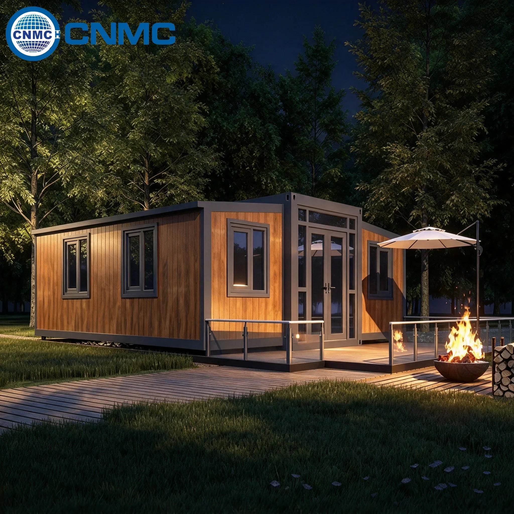 20Ft Mobile Expandable Container House Moisture Proof Wall Panel Sturdy Frame For Outdoor Site Rest Room And Lounge