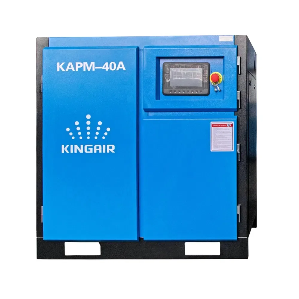 Compresor 7.5kw/11kw/15kw/22kw/30kw/37kw/45kw/55kw 40HP 8bar Permanent Magnet Variable Frequency Screw Compressor