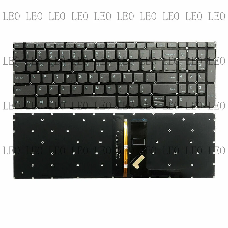 Teclado retroiluminado FTU para Lenovo IdeaPad L340-15 L340-15API L340-15IWL L340-15IRH