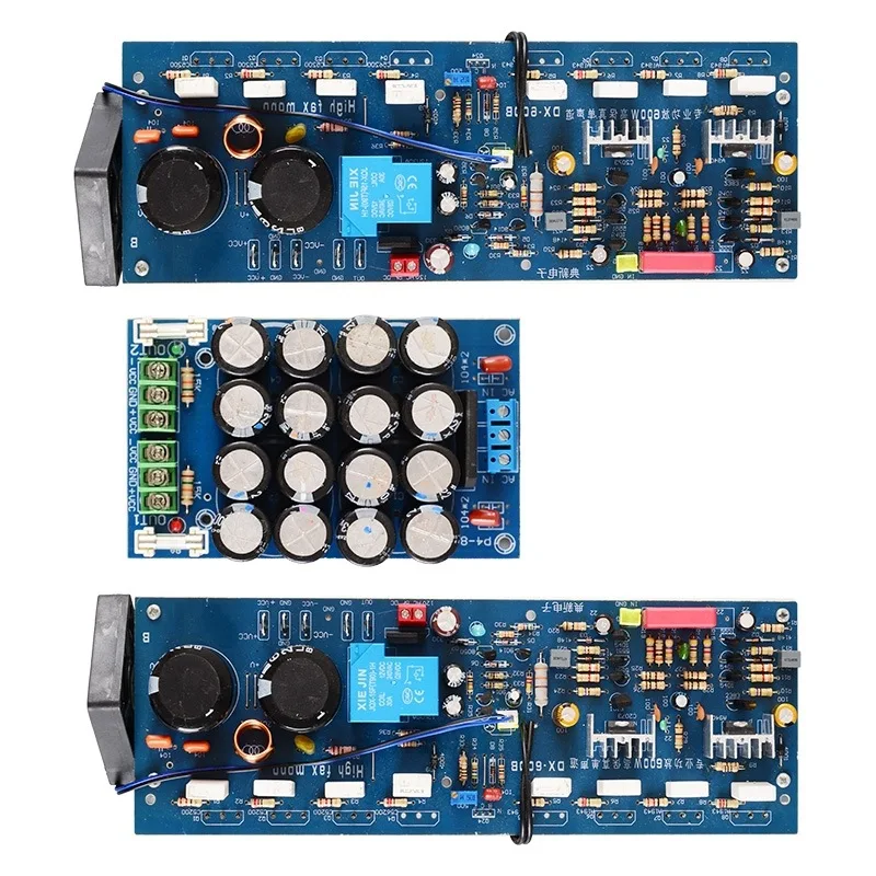 600W + 600W mono power amplifier board * 2 1943/5200 high-power finished power amplifier board