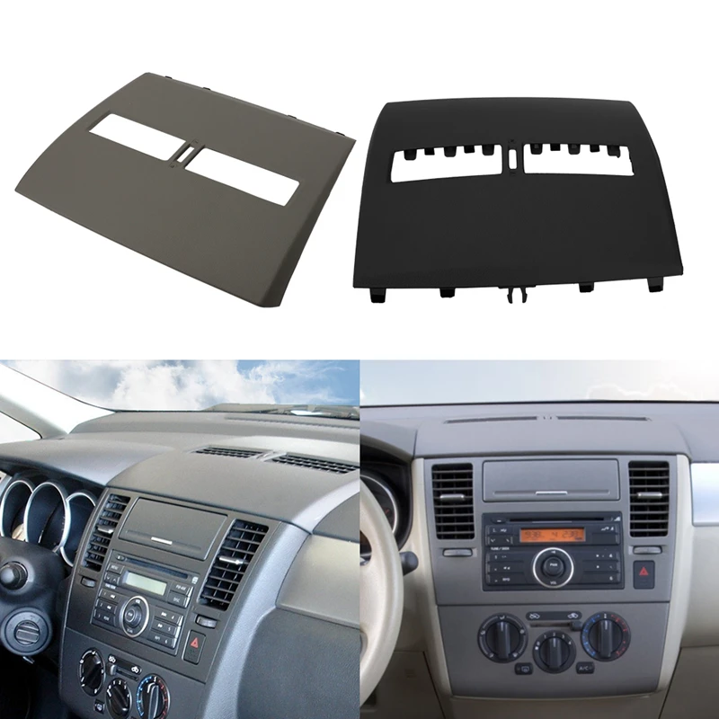 

Car Air Conditioner Outlet Finisher-Instrument Plate for Nissan Tiida 2005 2006 2007 2008 2009 2010 2011 Air Conditioning Vents
