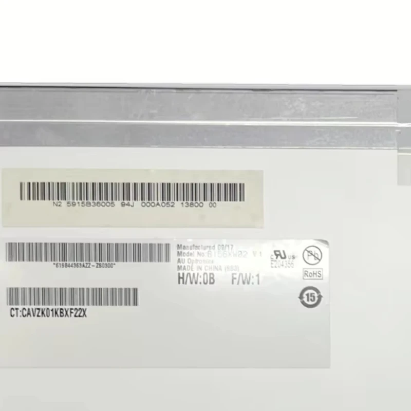 B156XW02 V.1 15.6'' LCD matrix b156xw02 v0 N156B6-L04 LTN156AT03 LP156WH2-TLC1  laptop lcd screen 1366*768 40pin Right Connector