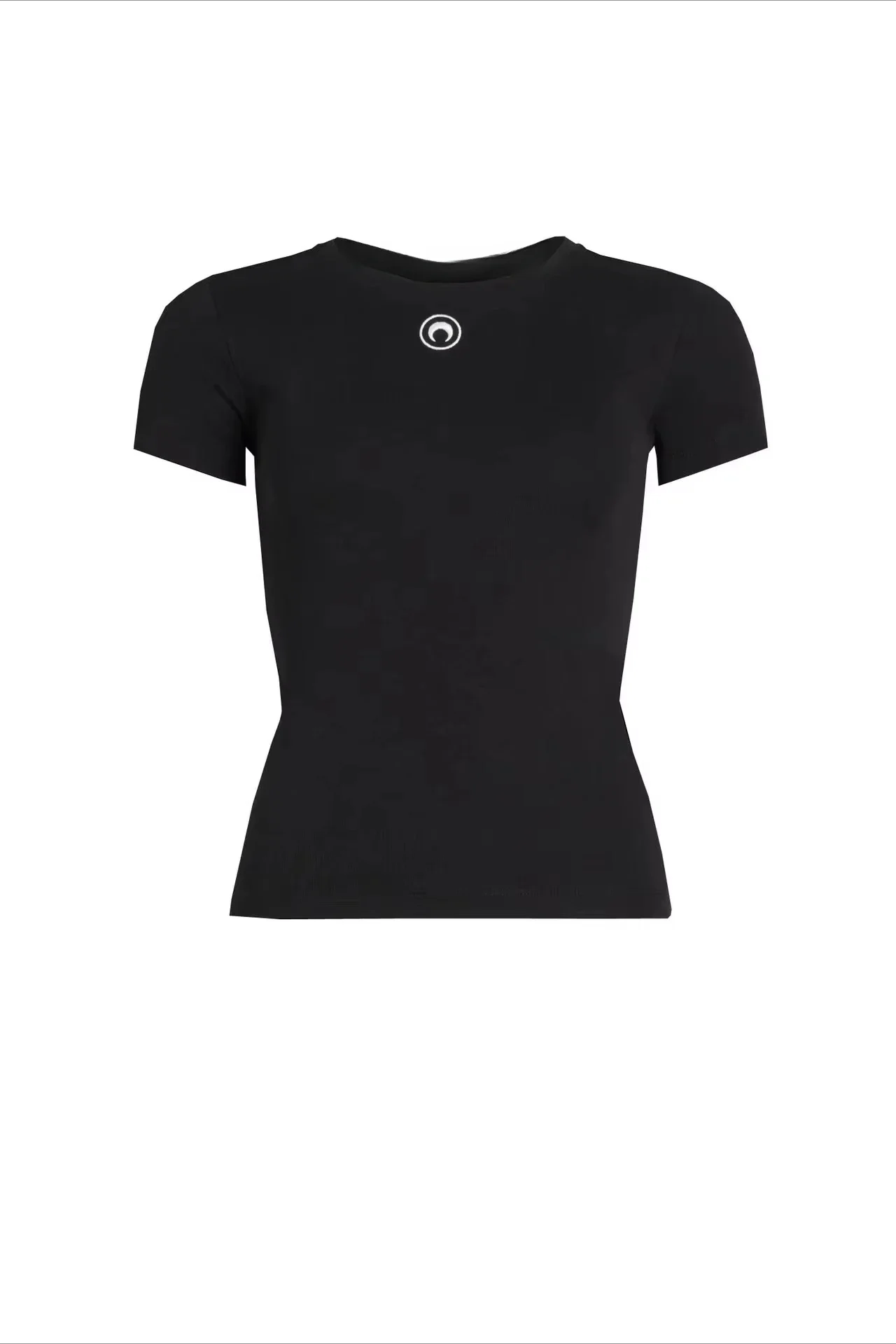 2025 جديد حار فرنسي جديد فاخر 2025 الربيع والصيف الهلال القمر اليومي الرياضة السفر المرأة قصيرة الأكمام #6