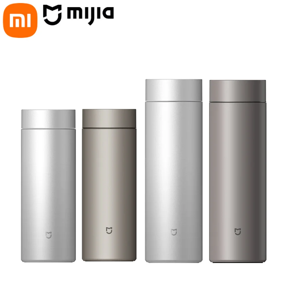 Xiaomi Mijia Smart Thermos Vacuum Flask Ti 2 - Pure Titanium Material Medical Grade 6h Warm Retention Portable Drink Cup
