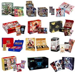 Wholesale ONE PIECE Card Collection Wano Country Anime Peripherals Characters Luffy Nami Zoro Cards Paper Hobby Children's Gifts