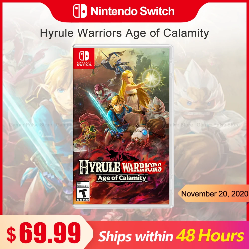 

Hyrule Warriors : Age of Calamity Nintendo Switch Game Deals 100% Original Physical Game Card for Nintendo Switch Game Console