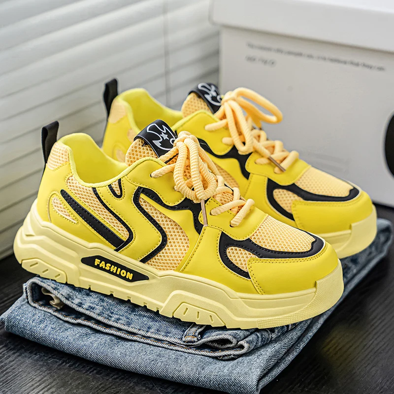 

Новые дышащие сетчатые спортивные походные повседневные модные универсальные и удобные персонализированные туфли для мужчин