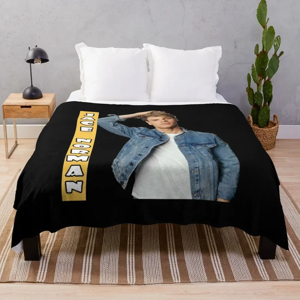 Jace Norman T-Shirts Gift For Fans, For Men and Women, Gift Mother Day, Father Day Throw Blanket Hairys Hairy bed plaid Blankets