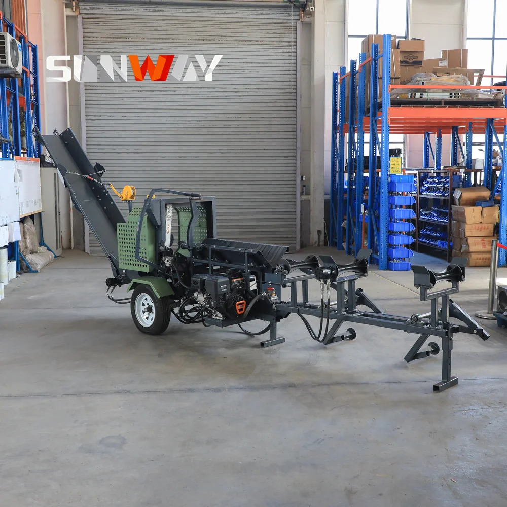 

25t Household Wood Splitter Multi Functional Affordable Price Wood Processor Log Splitter for Home Use