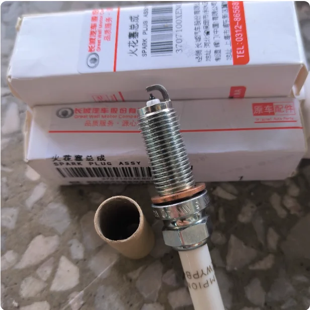 

3707100XEN01 Spark Plugs for GWM Great Wall Haval Shenshou H6 H6S Dargo Xiaolong Poer VV7 Latte Tank 300 Tank 500 GW4N20 Engine