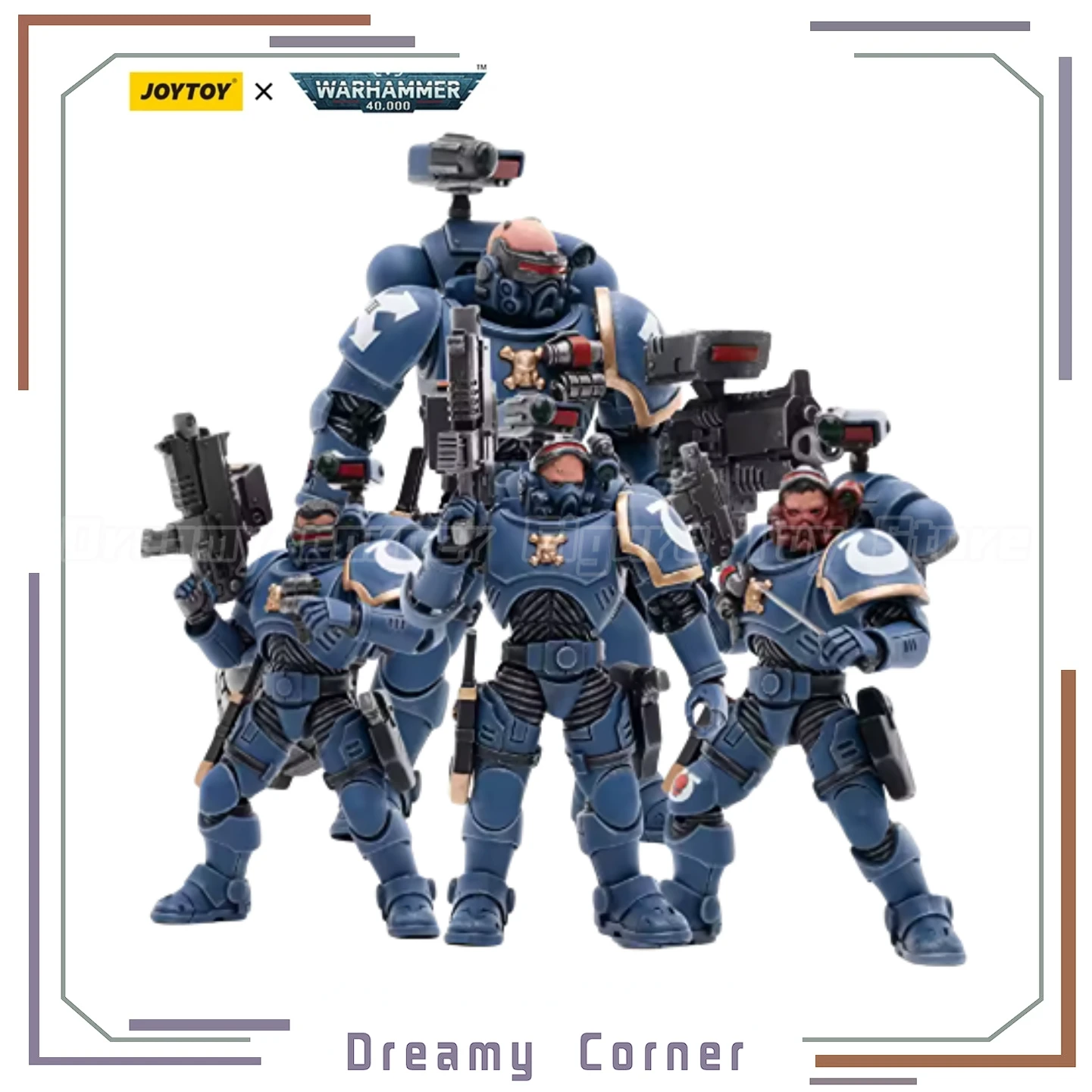 

【In Stock】JOYTOY Warhammer 40K Ultramarines Incursors Brother Aurelian 1/18 Action Figures Toys Ornaments