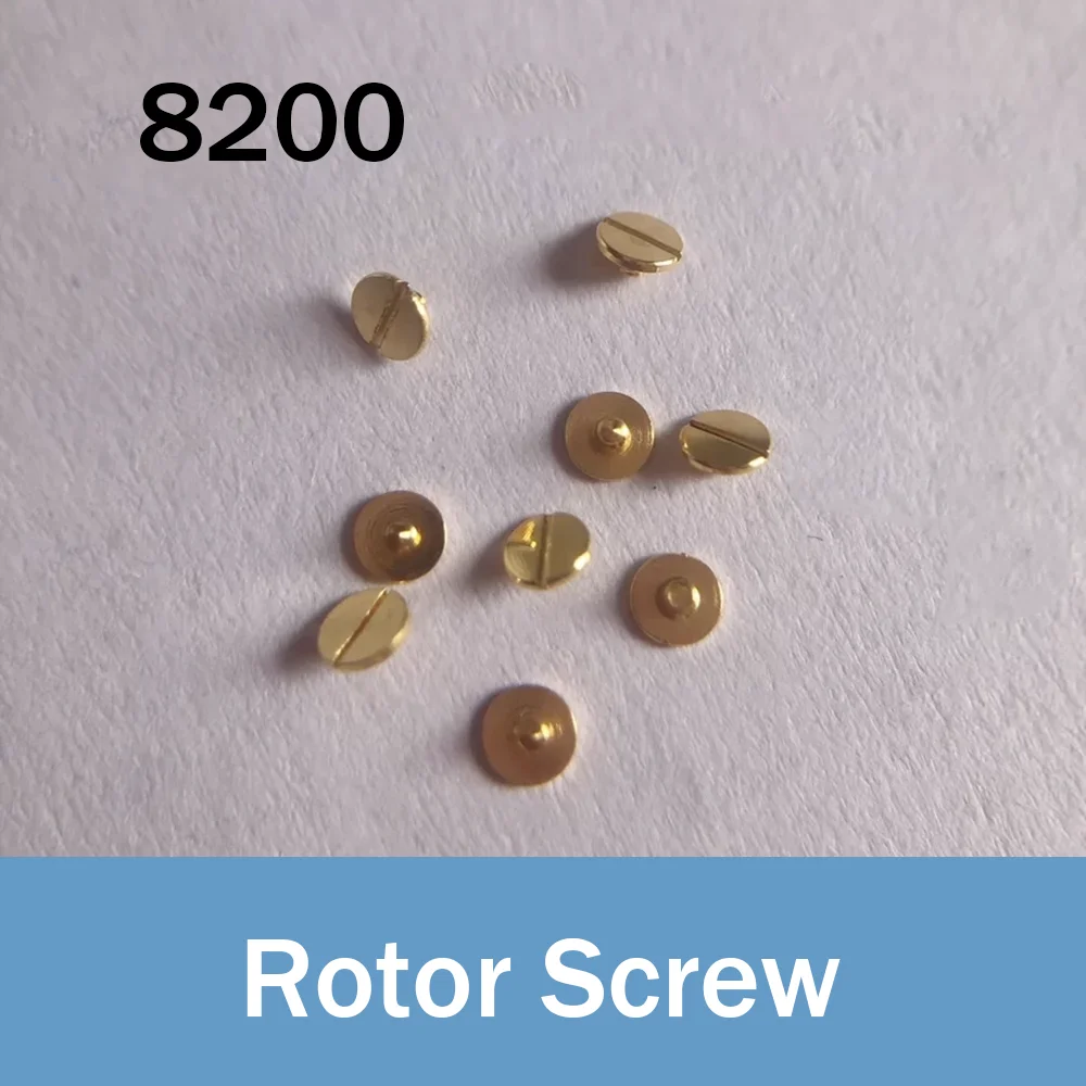 

Watch Accessories Rotor Screw For 8200 8215 8205 Movement golden Automatic Hammer Screw Watch Repair Parts