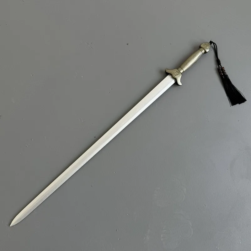 100 cm/33,37 Zoll Meisterschwert Taiji Training Cosplay Modell Katana Requisiten Spielzeug Sport Display Peripheriegeräte mit Scheide Sammlergeschenk