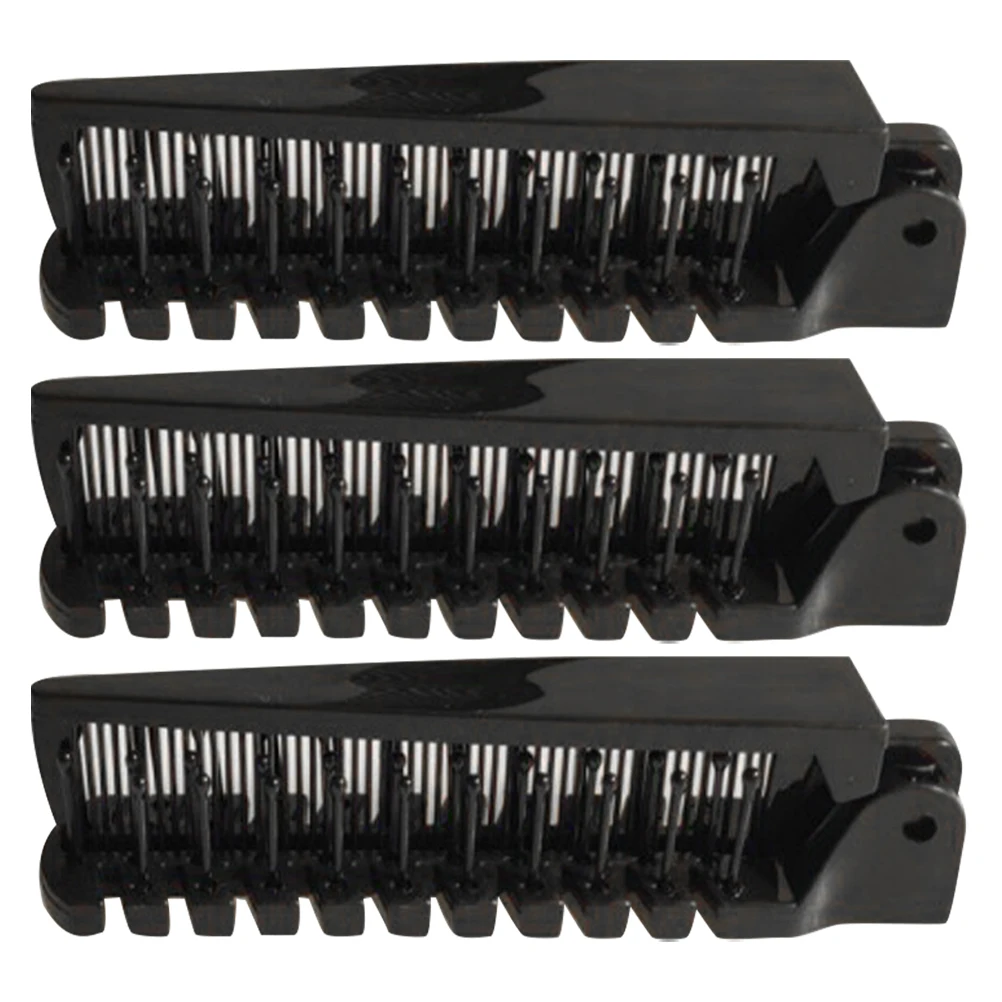 

3 Pcs Comb Foldable Hairbrush for Travel Small Hair Kids Toddler Mini Travel Size Hair Brush Brush Pocket Size