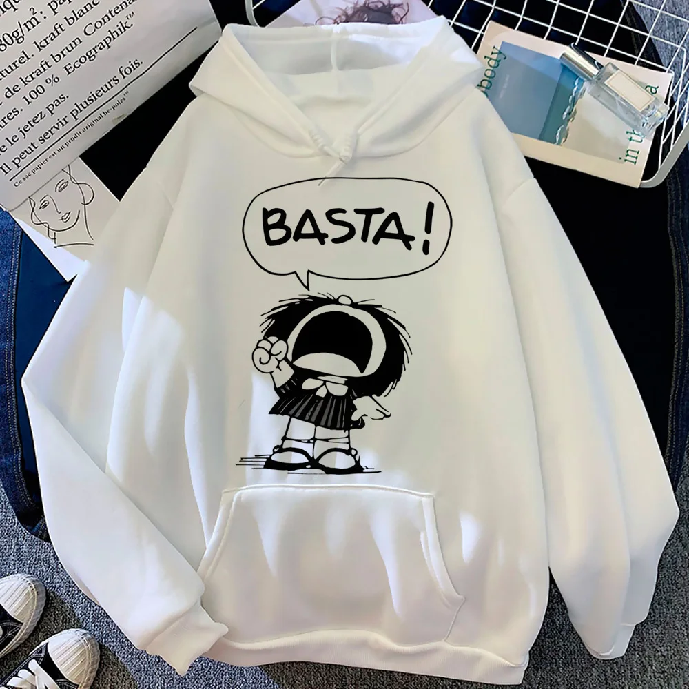 Basta hoodie anime printed design casual wear comic modern style anime sweater girl pullover anime elegant