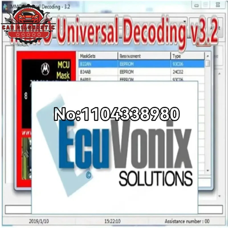 2026 hot ECUsafe 2.0 Car Tool Clear Airbag Immo off IMMO Killer V1.1 IMMO Universal Decoding V3.2 Winols 4.7 ECM Titanium 1.61