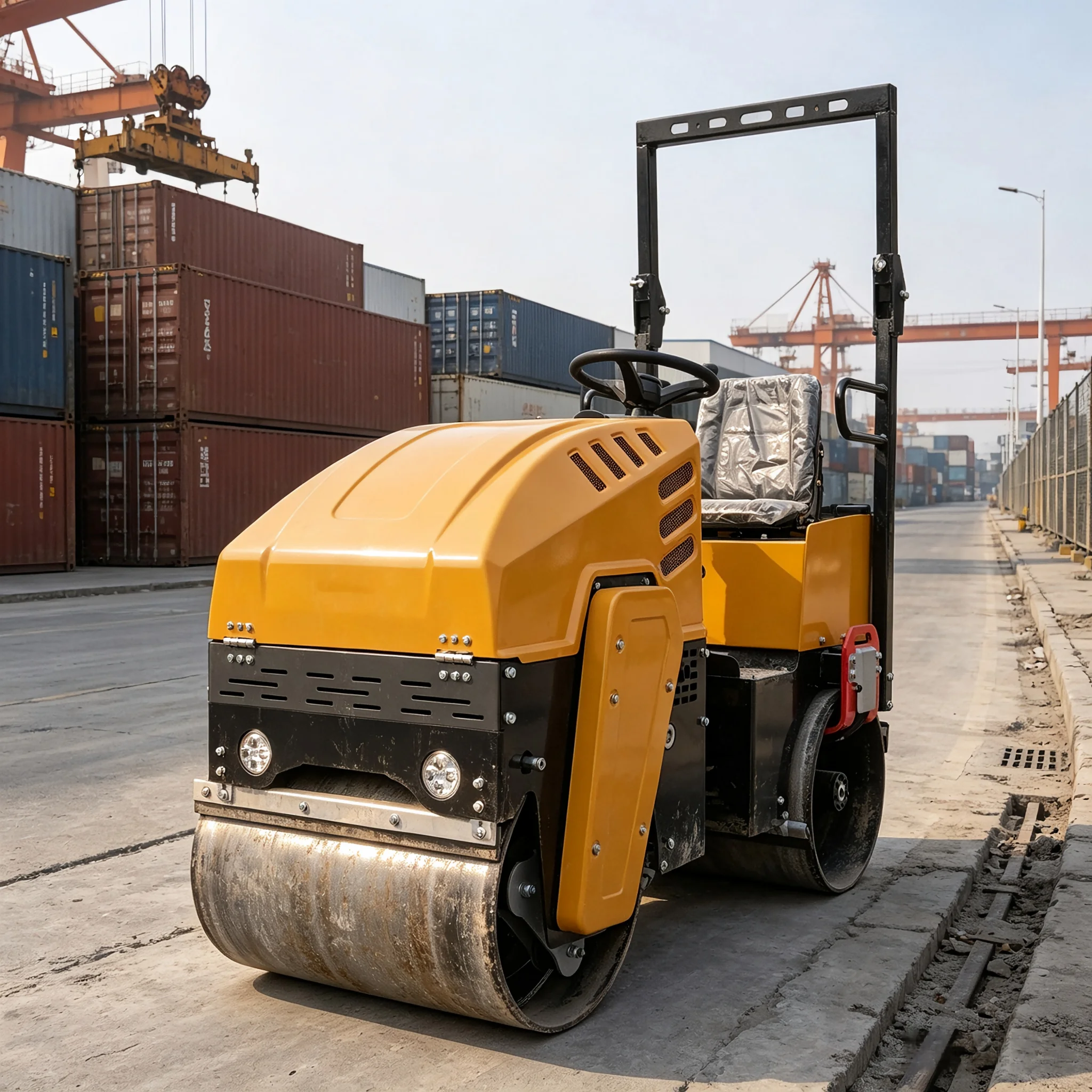 Time-saving Walk behind type Soil compactor Asphalt compactor Ground compactor