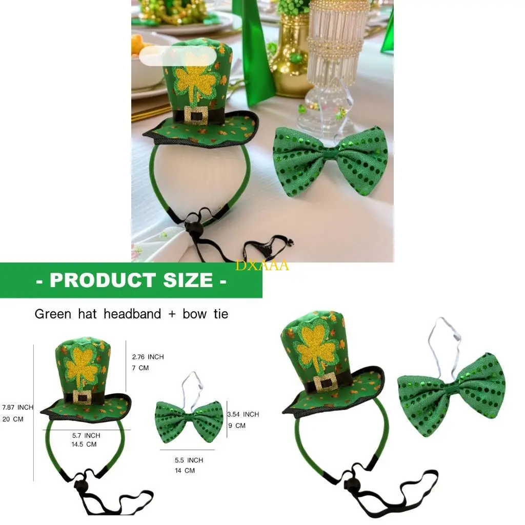 

DXAA Patrick's Day Costume Accessories for Irish Day Party Patricks Outfits
