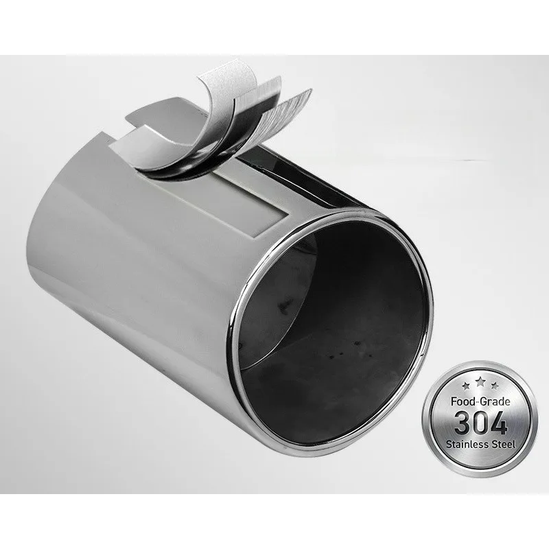 Iem For Car Accessories Tail Throat Exhaust Tip Muffler Exhaust Pipe Nozzle Tip for RAV4 2020 2021 2022 2023 WILDLAND New