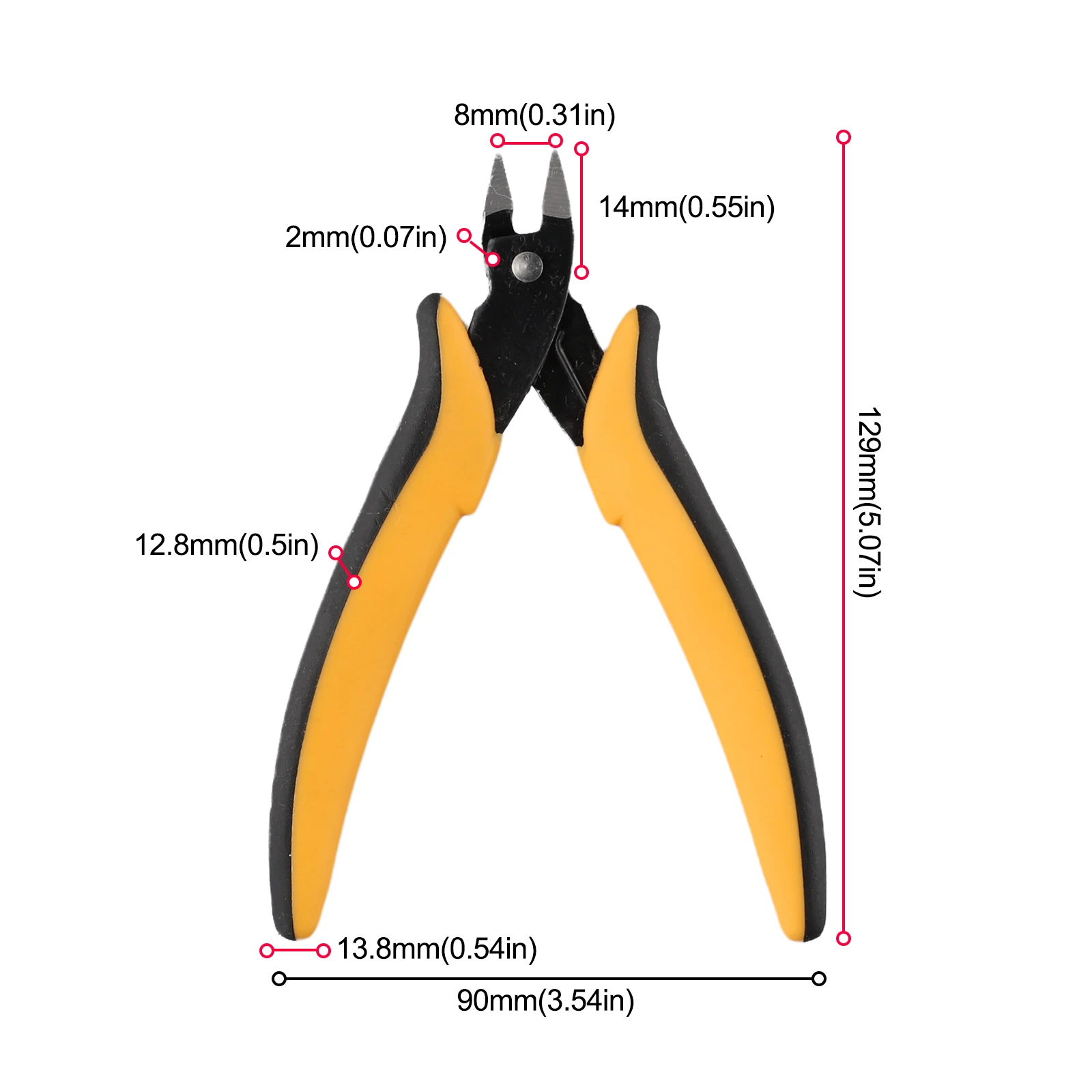 Diagonal Cutting Pliers Precision Wire Cable Cutter Electrician Horizontal Cutting Pliers Trimmer Nippers Hand Tools