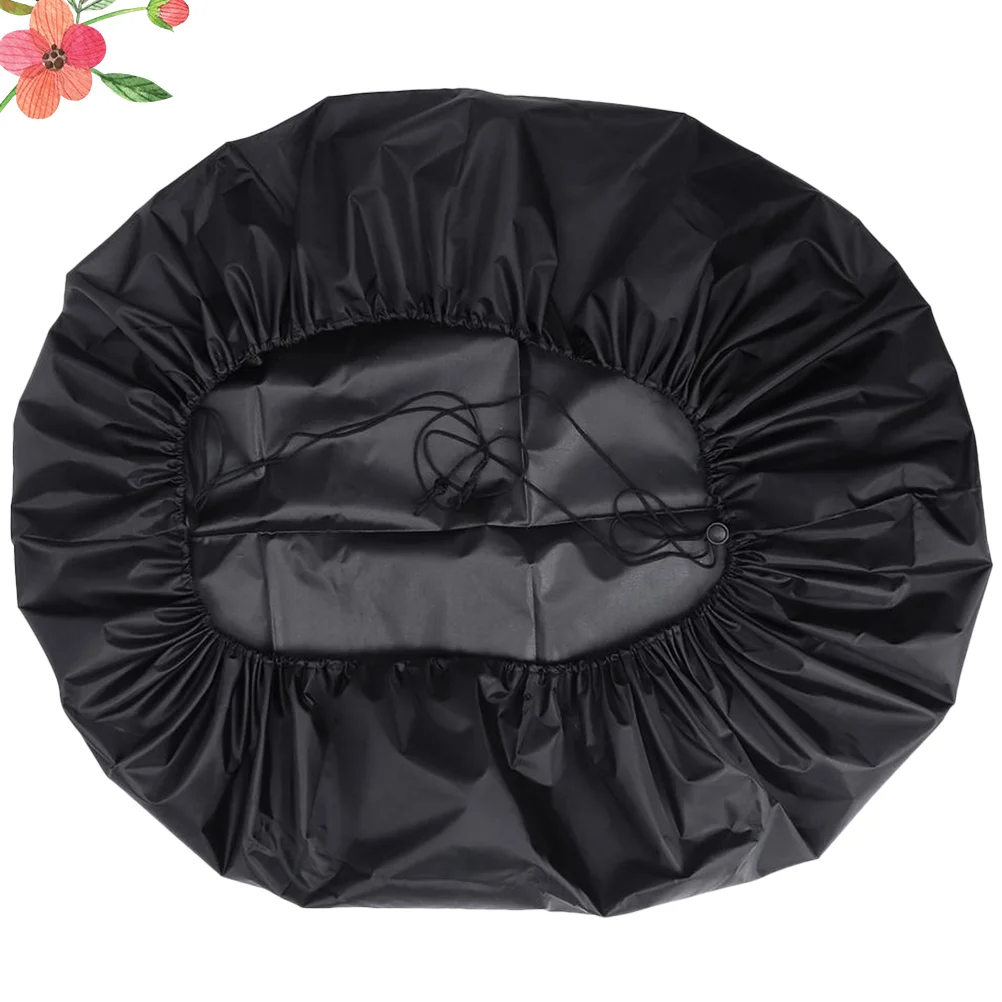 

Barbecue Fire Cover Round Gas Grill Cover Oven Cover Grill Cover Accessory For CampingOutdoor Fireplace Cover BBQ Oven Protector