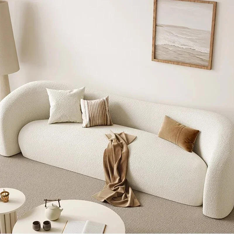 Moderne wohnzimmer sofas minimalist ische schnitt italienische entspannende sofas weiße liner oturma odası kanepeleri haus möbel