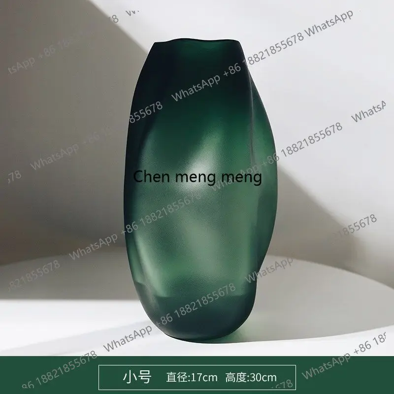 Light luxury high-end large vase floor ornament living room flower arrangement creative modern simplicity