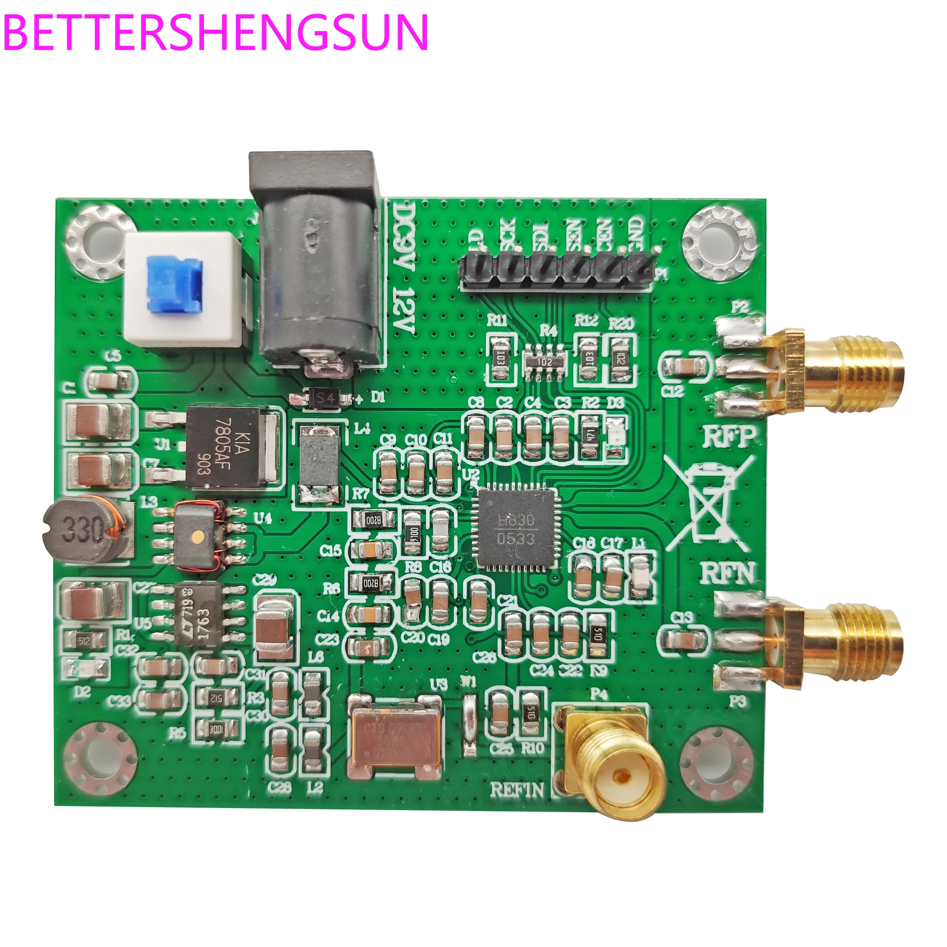 

Модуль HMC830 Генератор сигналов источника частоты PLL Встроенный VCO десятичный N Частотное разделение