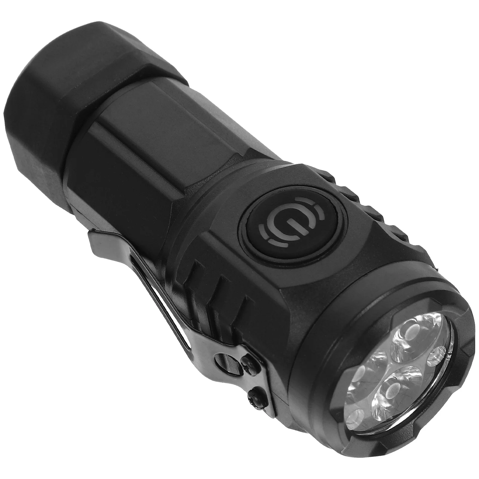 1 مجموعة مصباح يدوي صغير قابل لإعادة الشحن Led التخييم في الهواء الطلق مصباح يدوي المحمولة عالية لومينز يده ضوء للمشي في حالات الطوارئ