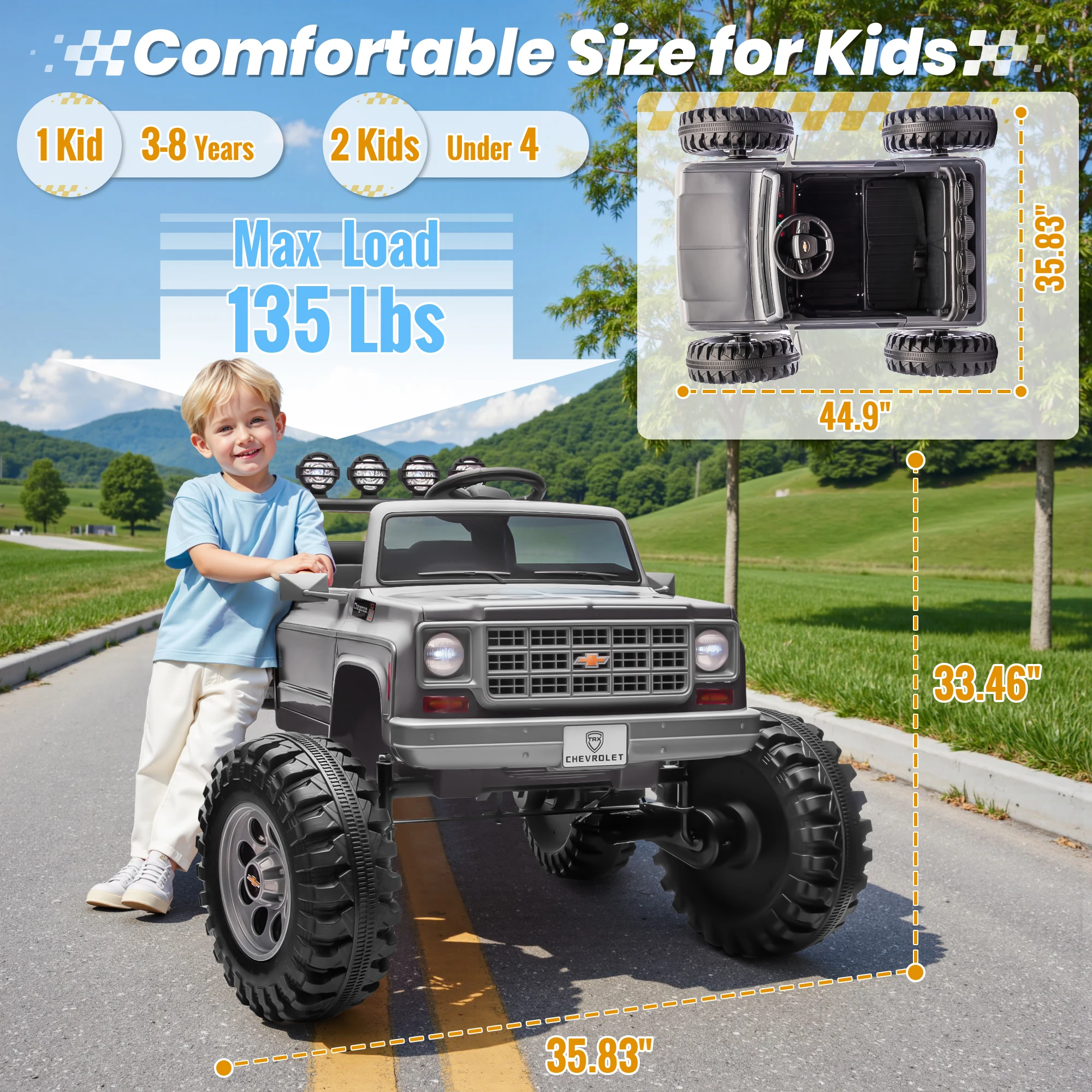 24V Ride on Licensed Chevrolet - Kids Toys Big W 评论和价格