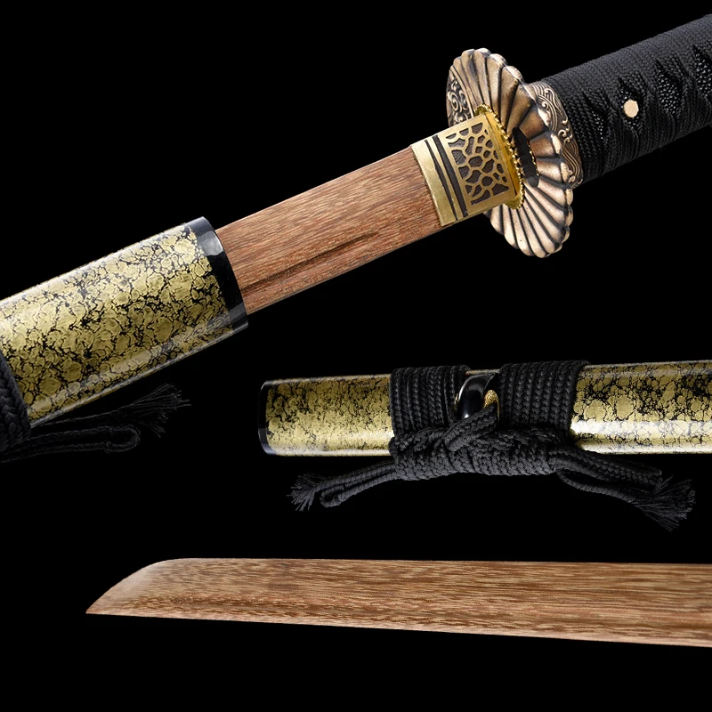 Personal Custom High Quality Training Sword,Japanese Iaito Katana, Ninja's Sword Type E, Colored Scabbard, Home Decor
