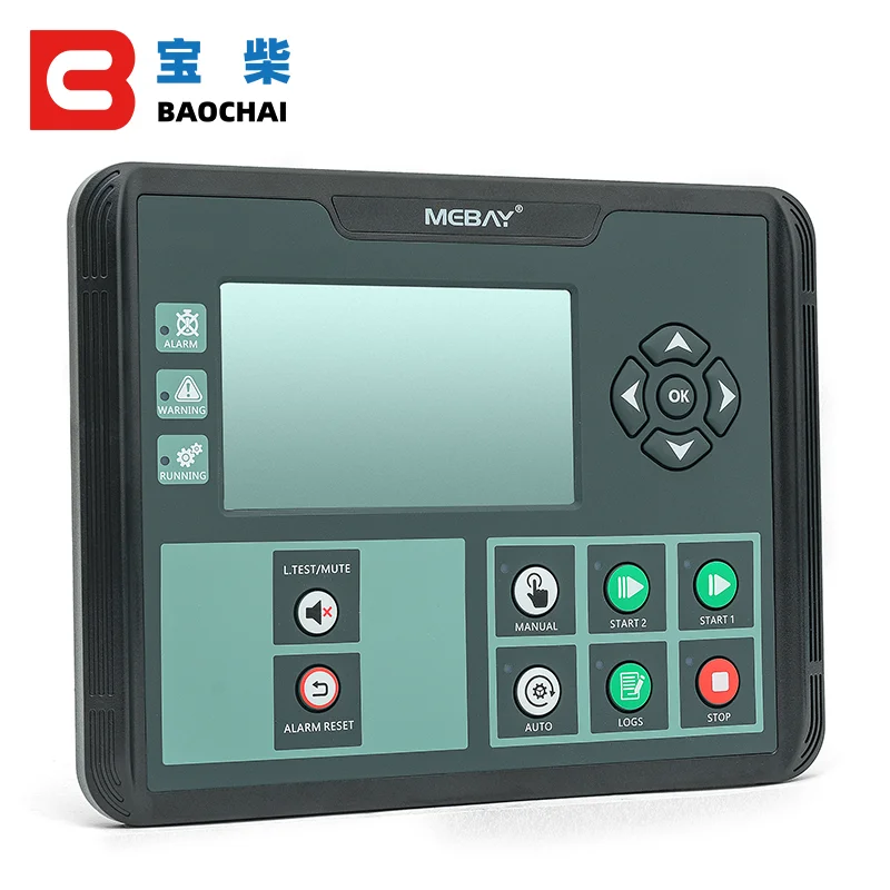 Diesel Engine Module Parts Auto Manual Start Stop LCD Display Fire Water Pump Controller Mebay FC70DR