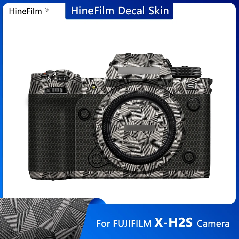 Fuji XH2S ไวนิล Decal ผิวสำหรับ Fujifilm X-H2S กล้องสติกเกอร์ Anti Scratch Court Wraps กรณี