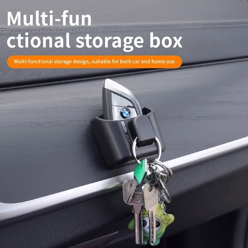Car Storage Dashboard Center Console Remote Control Box Key Storage Box Auto Supplies Card Storage Box