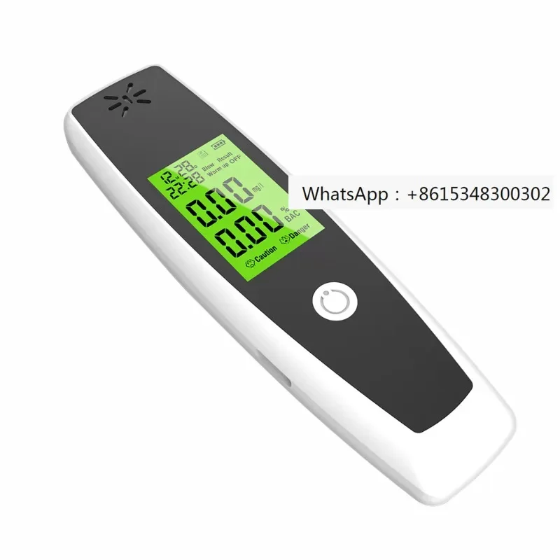

New alcohol tester Blowing type tester traffic anti-drunk driving portable high precision charging measuring instrument