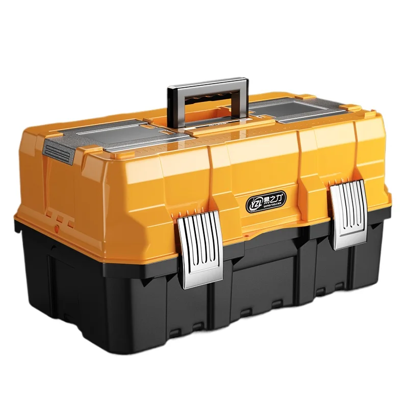 

Three-layer folding toolbox, storage box set, household storage box, special portable for electrical hardware tools