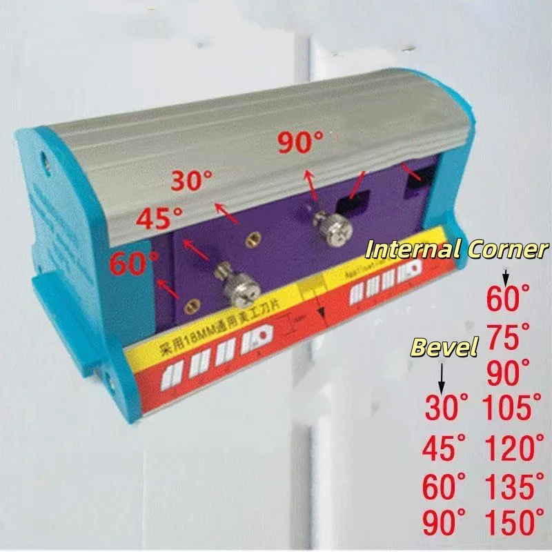 New Adjustable KT Board Groover - 7-in-1 Multi-Angle Cutting Tool for Bevel & V-Groove, Advertising Board Processing Machine