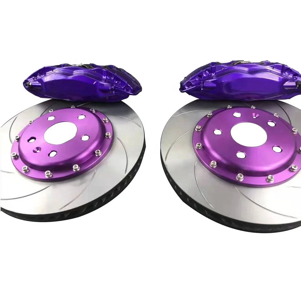 Zestaw do konwersji hamulców bębnowych na hamulce tarczowe z wentylowanymi tarczami sportowymi.