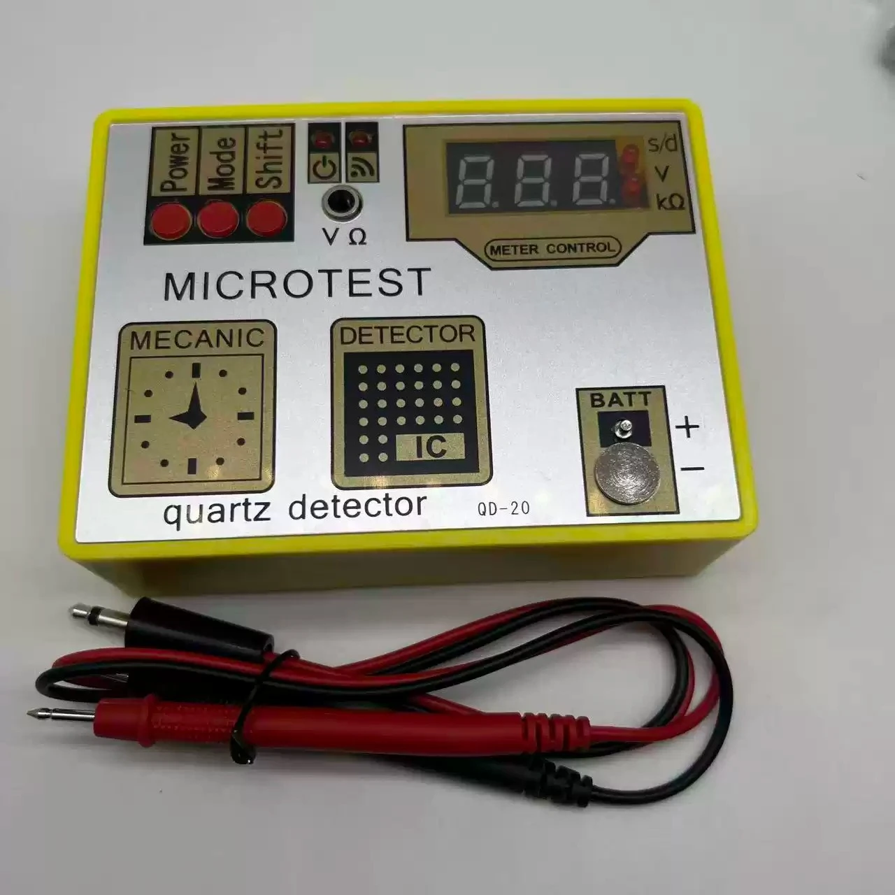 QD10/20 Quartz Watch Tester Battery Pulse Demagnetizer Professional Watchmaker Repair Maintenance Tool