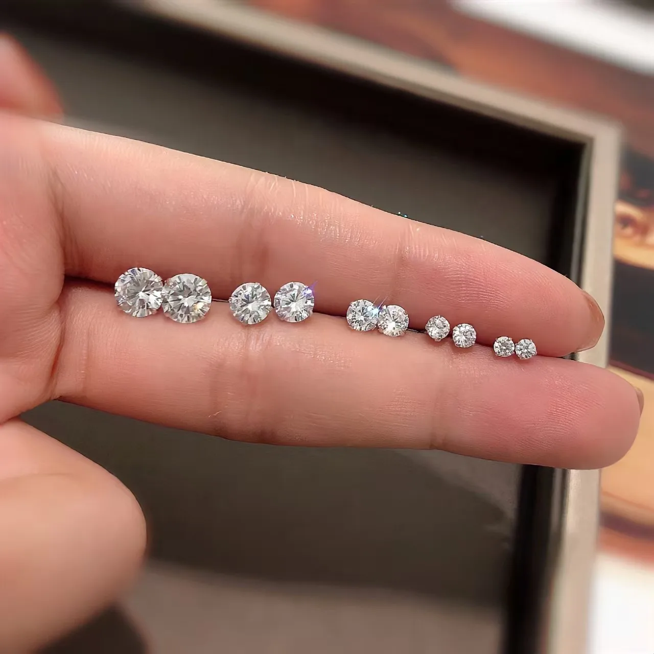 Creative Zirconic Flower Buds Stud Earrings For Women Girls Shiny Elegant Ear Piercing Jewelry Accessories Gifts