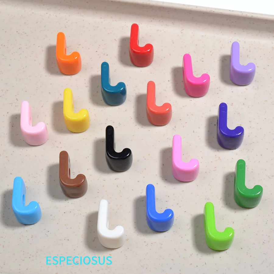 Multi Color Big Hole Acrylic Letter Beads Children Handcraft Ornament Alphabet Spacer Necklace Accssories DIY Jewelry Department image 3