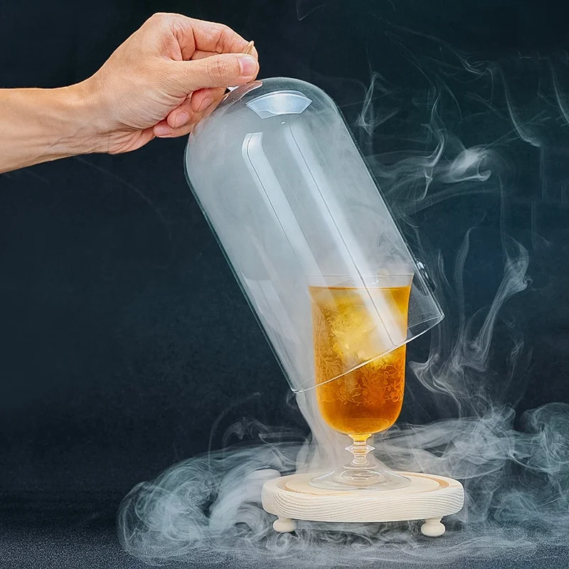 Gourmet tool gun bubble cocktail decoration skewer bourbon gun set creative smart barware